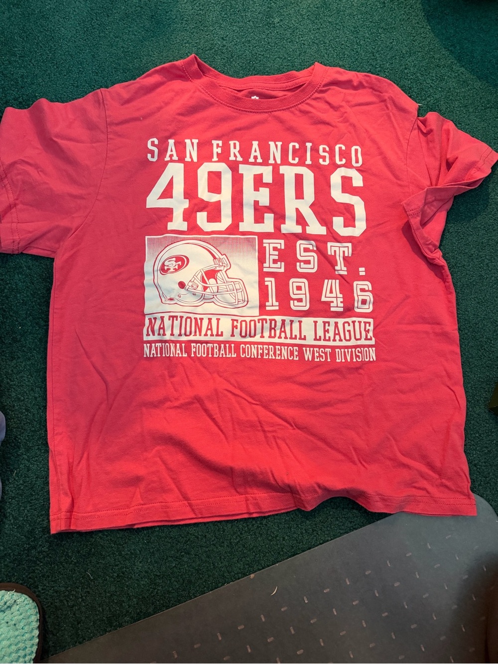 Pink San Francisco 49ers Pinn Fan T-Shirt